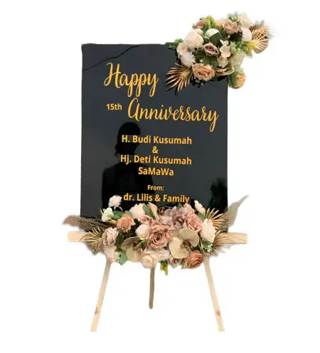 Papan Bunga Akrilik Pulo